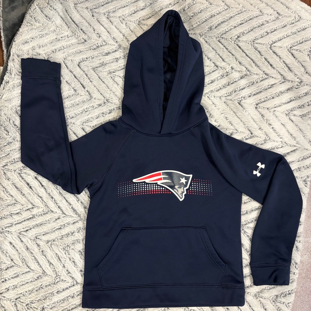 Kids Navy NFL Patriots Hoodie